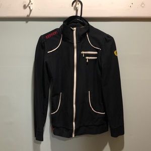 Ferrari Woman’s Zip Up Sweater Size M